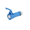 Розетка кабельная IP44 16A 2P+E 230V