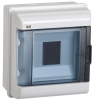 Корпус пластиковый навесной на 5 модулей КМПн-5 IP55 (180х162х108мм) KREPTA 5