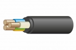 Кабель ВВГнг(А)-LS 3х1,5 ок(N,PE)-0,66