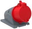 Розетка стационарная ССИ-115 16А-6ч/200/346-240/415В 3Р+РЕ+N IP44 MAGNUM